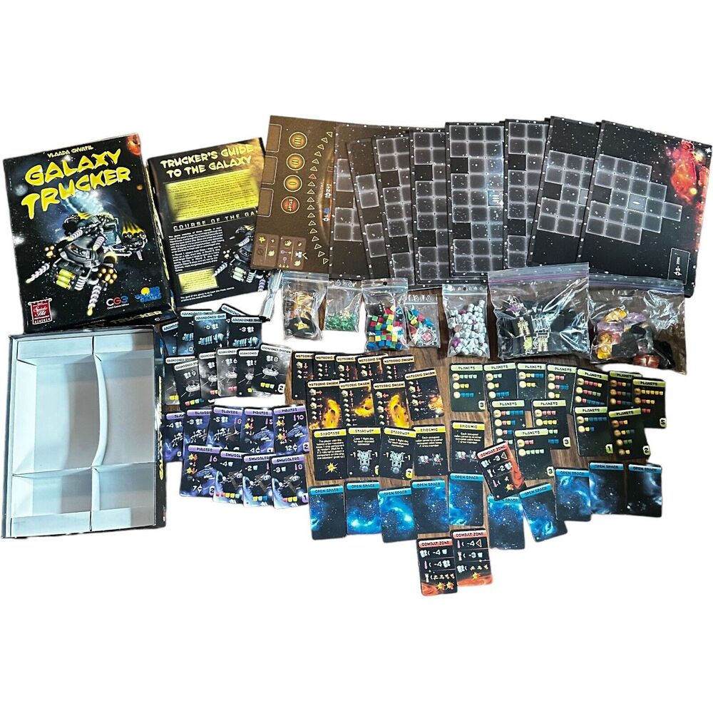 Galaxy Trucker Board Game Vlaada Chvatil Czech Games Edition 2008 - Complete